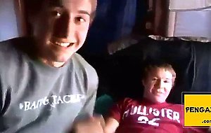 straight guy trys to suck friends cock