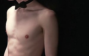 Twink with a pink hole and smooth ballsack sold on auction