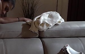 I take my friends stepdaughter Isla Ibiza from behind