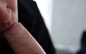 Buddy sucked my big cock part 1