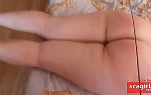Amateur spank