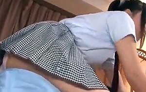 College babe gives sudsy massage