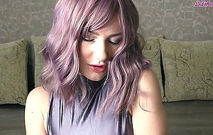 Laloka4you, pov sweet girl passionate blowjob, cum in
