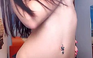 Nice Ass Babe Slides her Dildo Deep