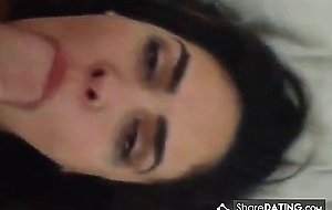 Amateur Blowjob and Facial