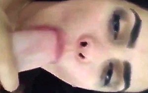 Amateur Blowjob and Facial