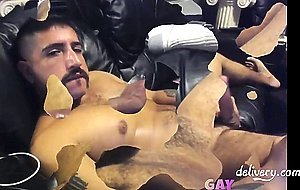 Latin Daddy Home Alone & Jerking Off