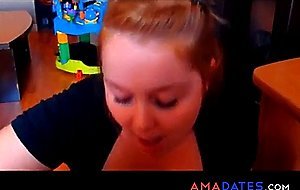 Big Titty Mom Sucks Cock And Gets Sprayed