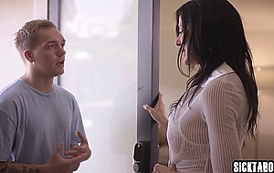 Big tits MILF Reagan Foxx finally fucks her missing husband with big cock