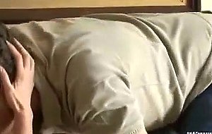 Teen hottie fucks older neighbor