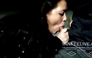 POV TRANSFERING IN A MADRUGADA SQUARE