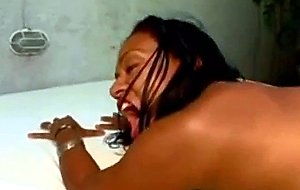 Brazilian mom pussy tongue