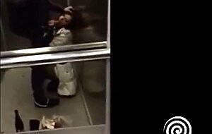 Elevator Blowjob