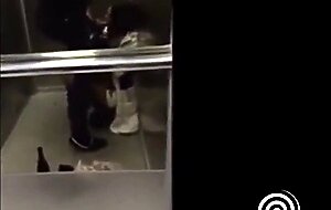 Elevator Blowjob