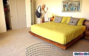 Ive got my stepsis masturbating on tape