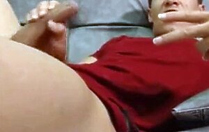 Amazing huge cock cumshot