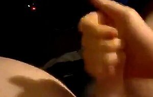 Chubby uncut guy jerking off