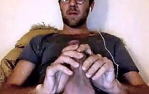 Sexy French Str8 Guy Shoots All Over Himself #214