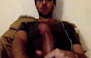 Sexy French Str8 Guy Shoots All Over Himself #214