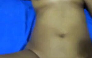 Camera shy girl sucking and fucking her mans cock