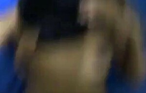 Camera shy girl sucking and fucking her mans cock