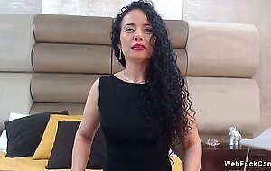 Mature lady strips off and masturbates on webcam