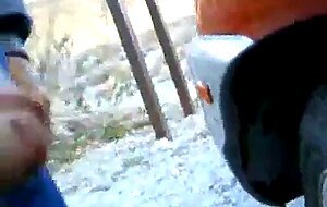 Sexy Grandpa Outside