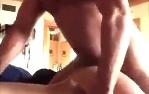 Daddy breeding his boy