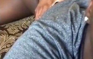 Getting him some quick booty