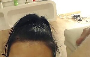 Amazing girl blowjob, sucking big cock, rimming