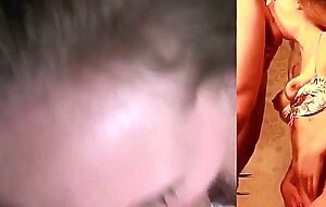 Deutsches Madchen mit Zahnspange bekommt Gesichtsfick