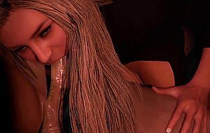 Busty Blonde Blowjob trailer with credits