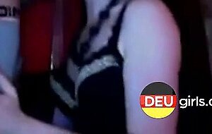 Geile Schlampe mit Brille