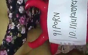 Amateur Asian MILF and Her Toy