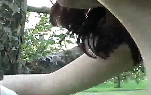 Amateur girl homemade am out 005 redhead outdoors avi