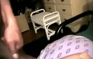 Amateur - Girl Tied to Bed BBC Deepthroated