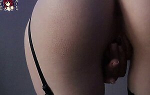Katya shien, pretty woman dances a striptease and show