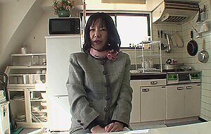 New asian porn, japanese housewife creampied by her ne