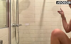 Stefanie moon, sweet russian blonde stefanie moon solo action in the shower, doegirls