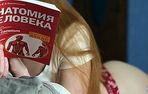 Sasha foxgirl, learning anatomy...