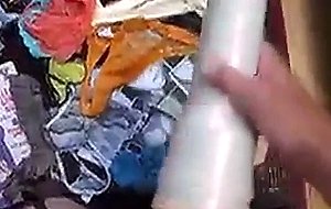 Mature cd plays with fleshlight