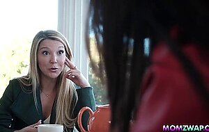Stepmoms get pussies pounded by stepsons