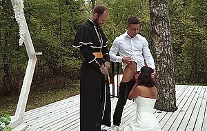 Pimpal bill, fucking wedding! part 5. the bride's last threesome