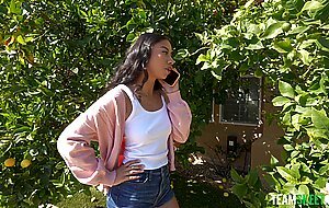 Ameena green, greener on the...