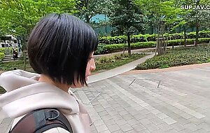 [monashi] an ugly wife with a who looks like ma mi nagasawa gives a strangely erotic teasing hand