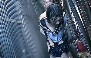 Team-102 stripped the wet sheer uniforms fucked in the rain school girls an tsujimoto