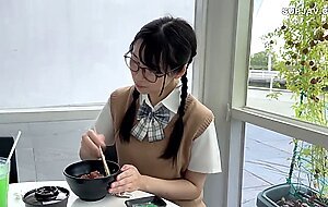 Moe-kyun beauty woman i had sex with a dirty honor student with big breasts and glasses while