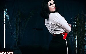 Mollyredwolf, bioshock infinite elizabeth gets a triple shot of cum