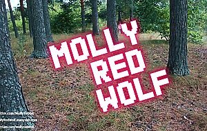 Mollyredwolf, seems my ex saw everything! extreme sex in the forest