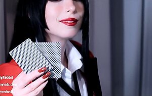 Mollyredwolf, lost her body at cards. yumeko kakegurui cosplay